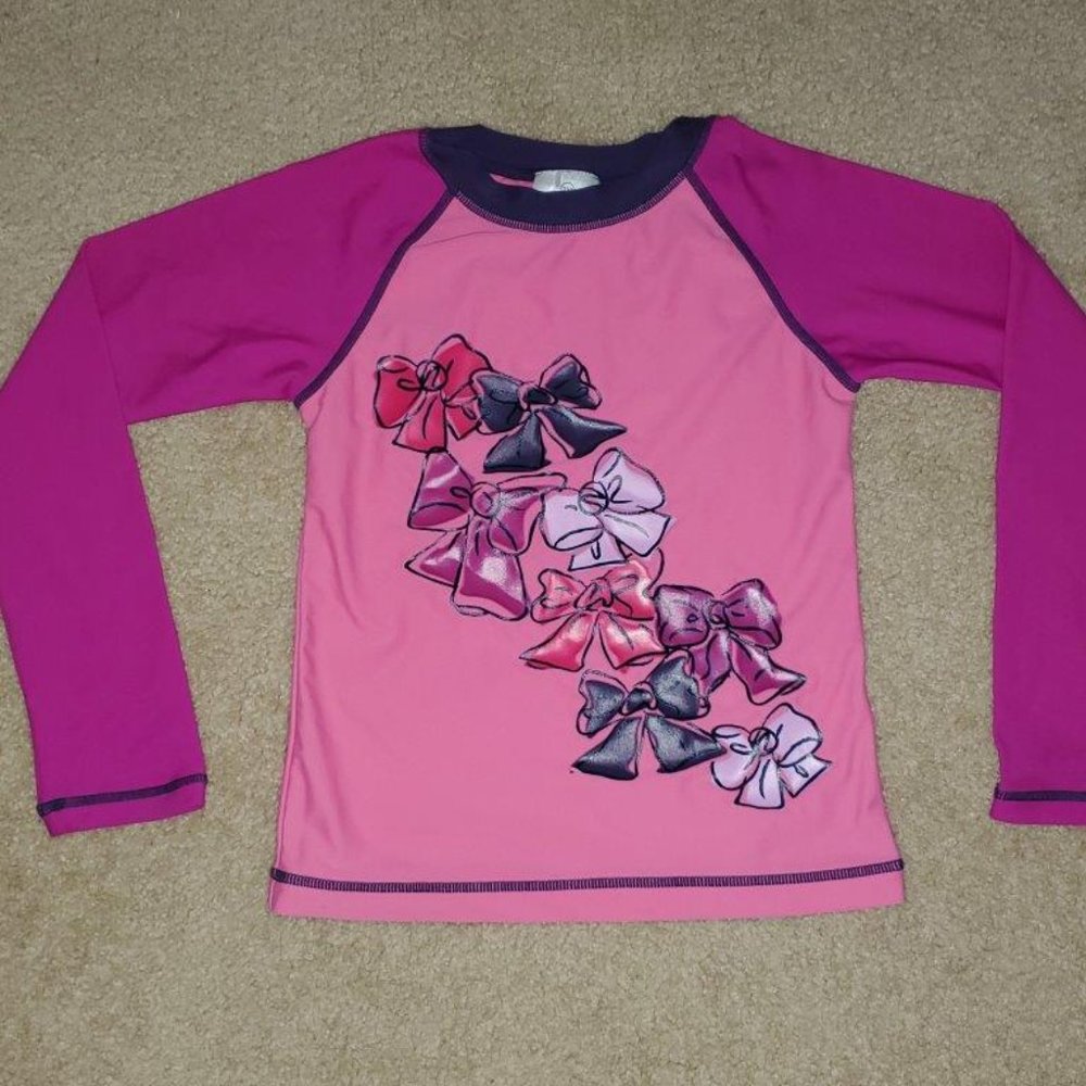 Hanna Anderson Girl's Rash Guard
